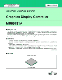 Click here to download MB86291A Datasheet