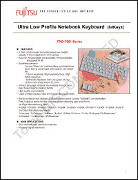Click here to download FKB-7681_07 Datasheet