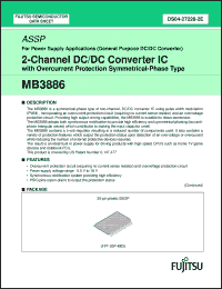 Click here to download MB3886 Datasheet