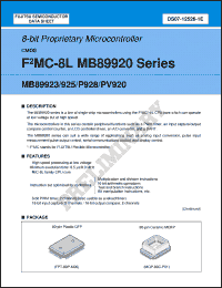 Click here to download MB89920 Datasheet