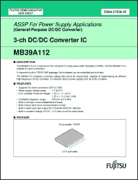 Click here to download MB39A112 Datasheet