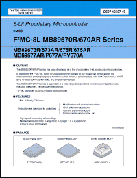 Click here to download MB89670R Datasheet