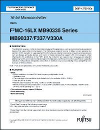 Click here to download MB90335_07 Datasheet