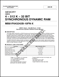 Click here to download MB81F643242B-10FN-X Datasheet
