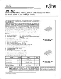 Click here to download MB1503 Datasheet