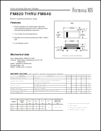 Click here to download FM830 Datasheet