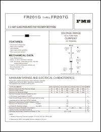 Click here to download FR206G Datasheet