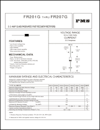 Click here to download FR201 Datasheet