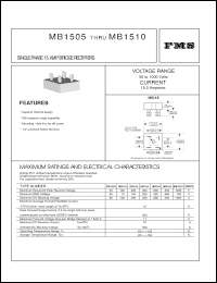 Click here to download MB154 Datasheet
