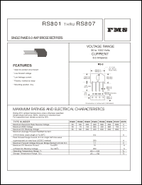 Click here to download RS807 Datasheet