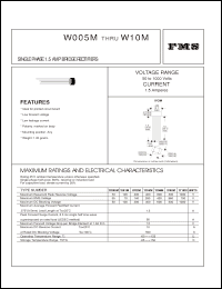 Click here to download W005M Datasheet