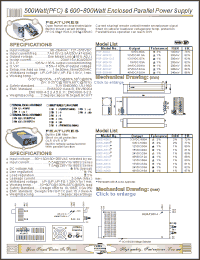 Click here to download PSP-500-48 Datasheet