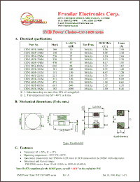 Click here to download CSN1485F-101M Datasheet