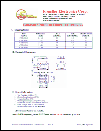 Click here to download CFH2501-05 Datasheet