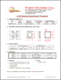 Click here to download TSS0525F Datasheet