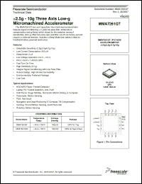 Click here to download MMA7261QR2 Datasheet