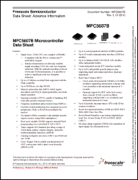 Click here to download SPC5706CEVLQR Datasheet