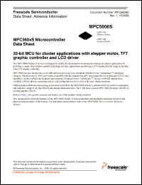 Click here to download MPC5706BEMLQ Datasheet