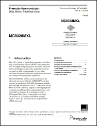 Click here to download MC9328MXLVM15 Datasheet