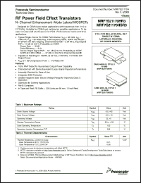 Click here to download MRF7S21170HR3_08 Datasheet