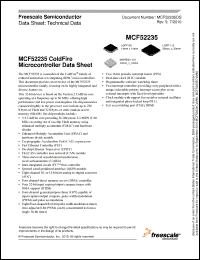 Click here to download MCF52232CAF50 Datasheet