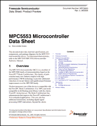 Click here to download MPC5553AVF132 Datasheet