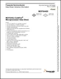 Click here to download MCF54450VM240 Datasheet