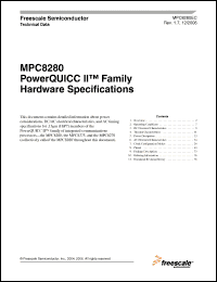 Click here to download MPC8270CVRE Datasheet