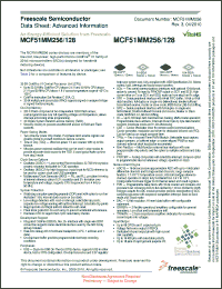Click here to download MCF51MM256CMB Datasheet