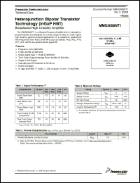 Click here to download MMG3006NT1 Datasheet