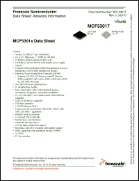 Click here to download MCF53017CMJ240 Datasheet
