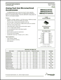 Click here to download MMA6255AKEG Datasheet