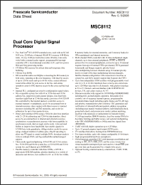 Click here to download MSC8112 Datasheet