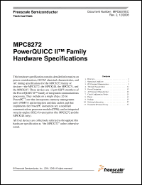 Click here to download MPC8272EC Datasheet