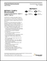 Click here to download MCF52213AE50 Datasheet