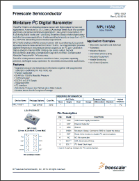 Click here to download MPL115A2_10 Datasheet