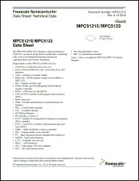 Click here to download MPC5123VY400B Datasheet