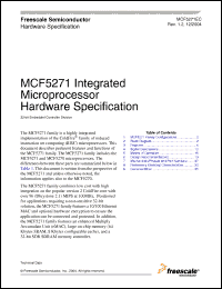 Click here to download MCF5271 Datasheet