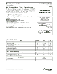 Click here to download MRF18030BLR3 Datasheet