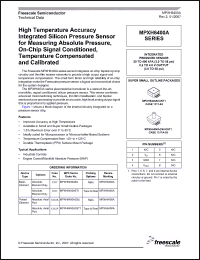 Click here to download MPXH6400A6U Datasheet