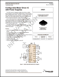 Click here to download MC34921AER2 Datasheet