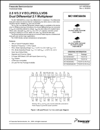 Click here to download MC100ES6056DT Datasheet