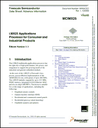Click here to download MCIMX257DVM4 Datasheet