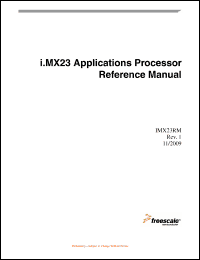 Click here to download MCIMX233DAG4B Datasheet