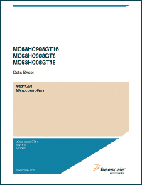 Click here to download MC908GT8CB Datasheet