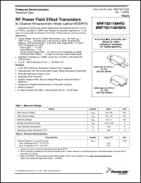 Click here to download MRF7S21150HR3_09 Datasheet