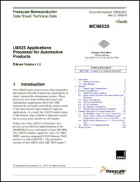Click here to download MCIMX251AJM4A Datasheet