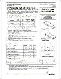 Click here to download MRF8S21200HR6 Datasheet