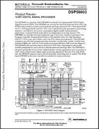 Click here to download DSP56603AD Datasheet