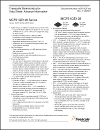 Click here to download MCF51QE128CLK Datasheet